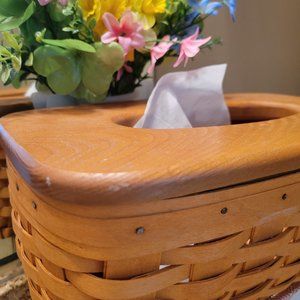 Longaberger Tissue Basket